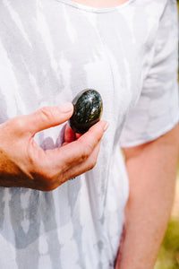 Nephrite Jade Yoni Egg - Large Undrilled